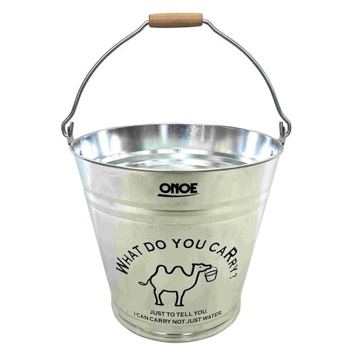 イラスト入バケツ