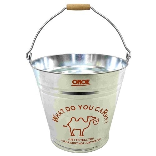 イラスト入バケツ