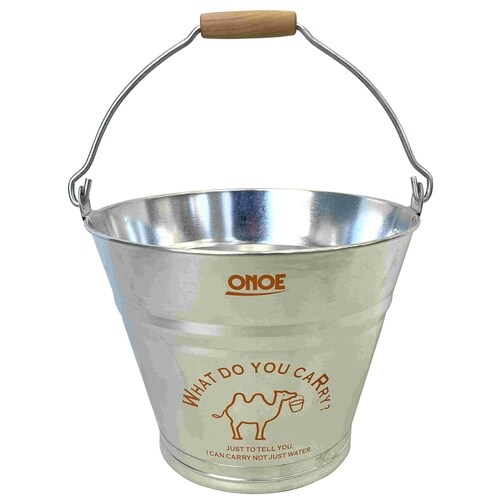 イラスト入バケツ