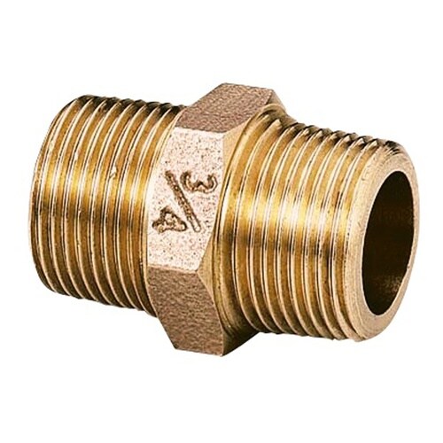 砲金ニップル 両テーパ