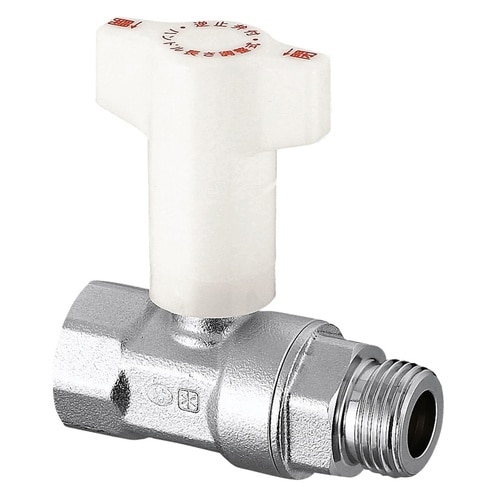 逆止弁付ボールバルブ