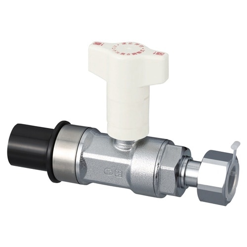 逆止弁付ボールバルブ