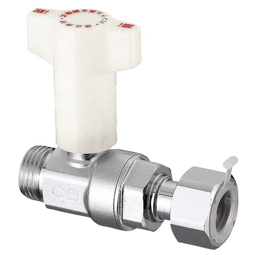 逆止弁付ボールバルブ