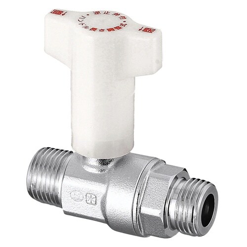 逆止弁付ボールバルブ