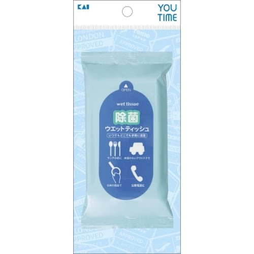 除菌ウェットティッシュ 12枚入