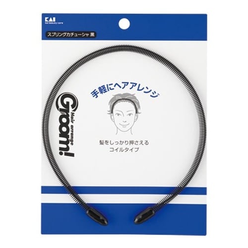 Groom スプリングカチューシャ黒