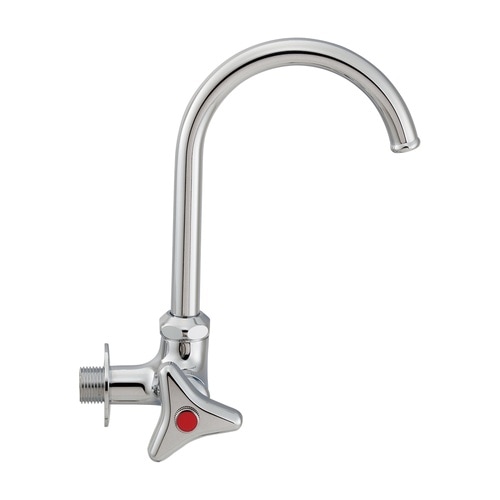 左ハンドル横形スワン水栓