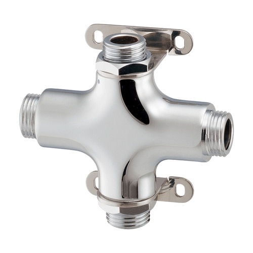 固定金具つきクロス継手