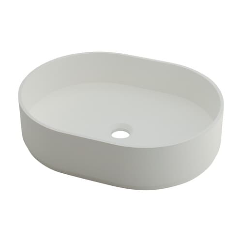 丸型洗面器 マットホワイト