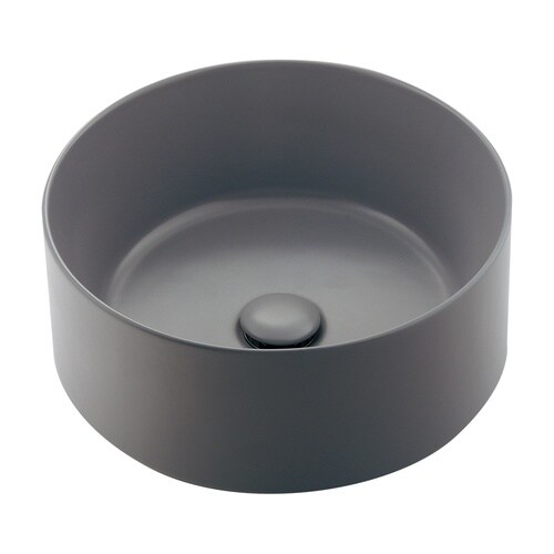 丸型洗面器 マットグレー