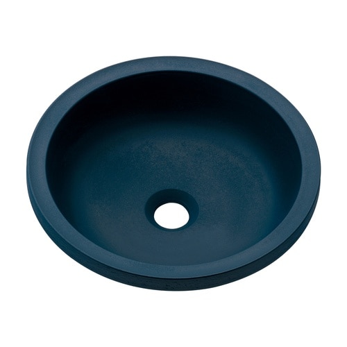 丸型手洗器 留紺