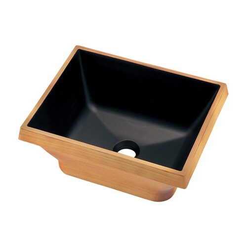 角型手洗器 アーモンド