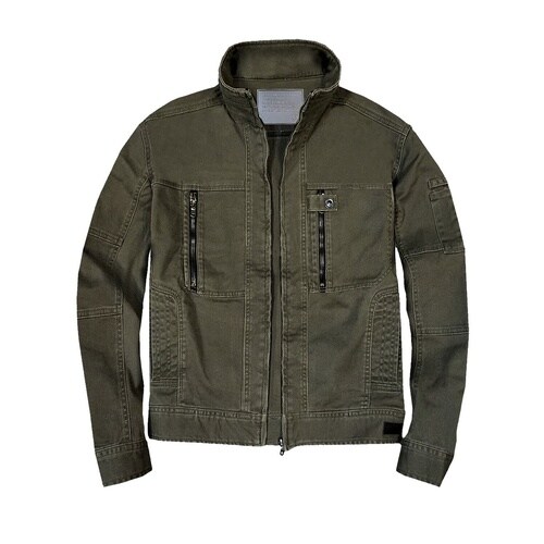 長袖ブルゾン カーキ M