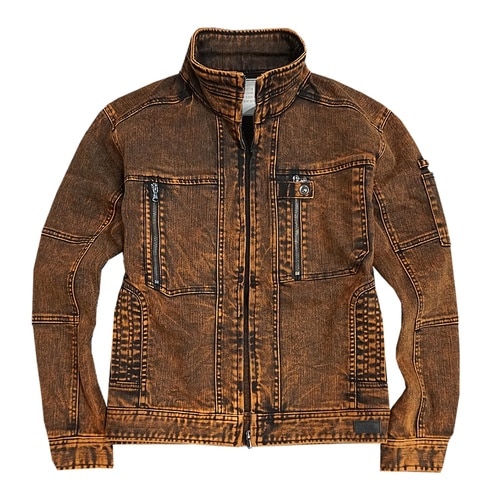 長袖ブルゾン オレンジ M