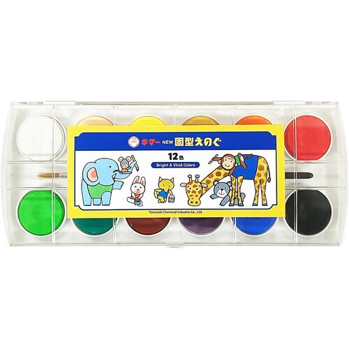 ギター NEW固型えのぐ 12色