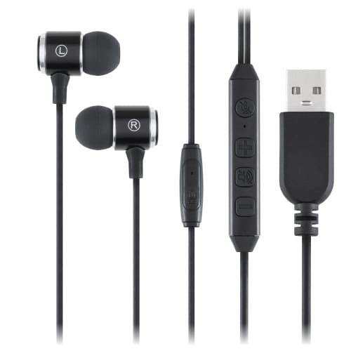 USBイヤホンマイク