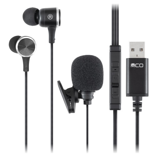USBイヤホンマイク