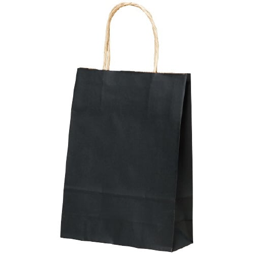 紙手提げ袋 ブラック ミニ(300枚入)