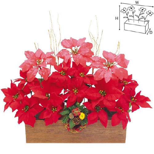 ポインセチアアレンジプランター