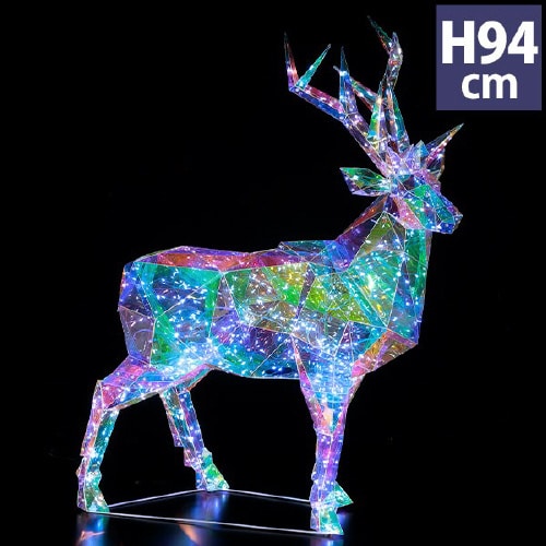 LEDダイヤモンドティンセルトナカイ