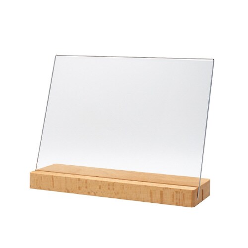 サインホルダー2WAY木製スタンド A5横