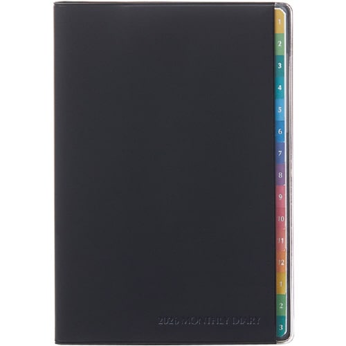 2026カラーインデックスダイアリーPK ブラック