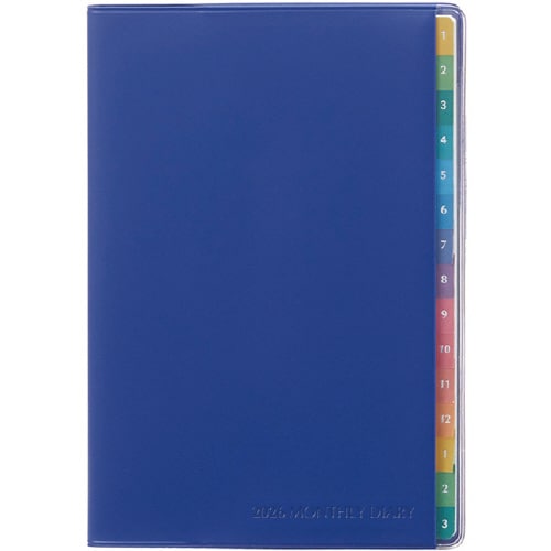 2026カラーインデックスダイアリーPK ネイビー