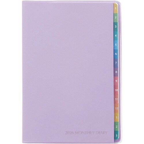 2026カラーインデックスダイアリPKバイオレット