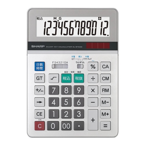 実務電卓 セミデスクトップ EL−S762KーX