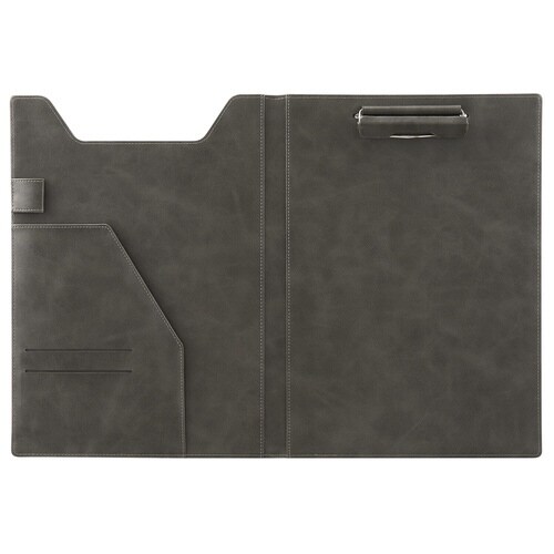 ベルポスト クリップファイル A4 グレー