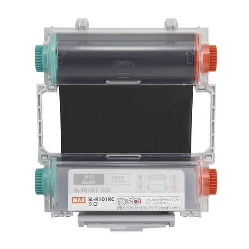 ビーポップインクリボン入カセット 黒 60m