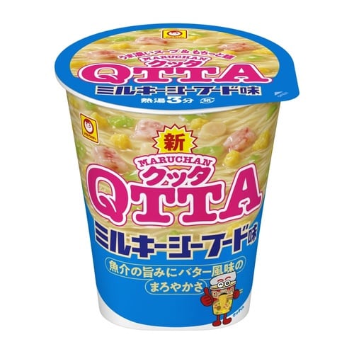 MARUCHAN QTTAミルキーシーフード12個
