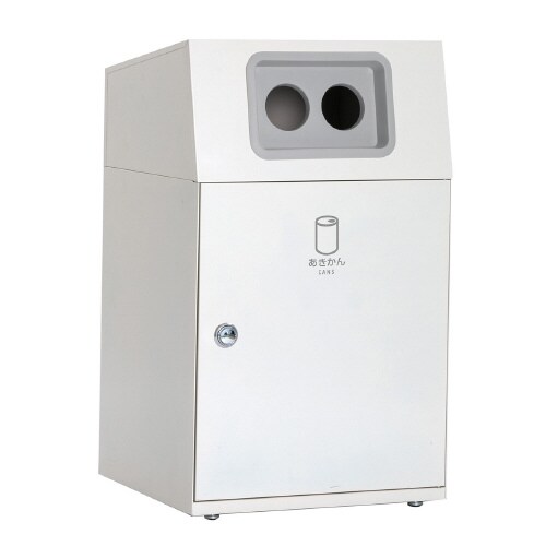 ニートLGオフホワイトあきかん90L丸穴灰