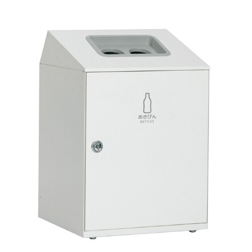 ニートLGFオフホワイトあきびん90L丸穴灰