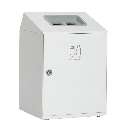 ニートLGFオフホワイトかん・びん90L丸穴灰