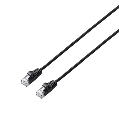 LANケーブル CAT6A 5m 爪折れ防止 黒
