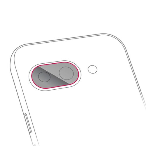 GooglePixel9a レンズカバー 高透明