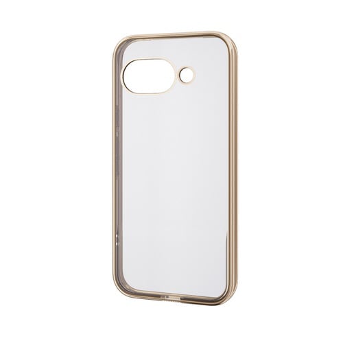 GooglePixel9aケースメタリックゴールド