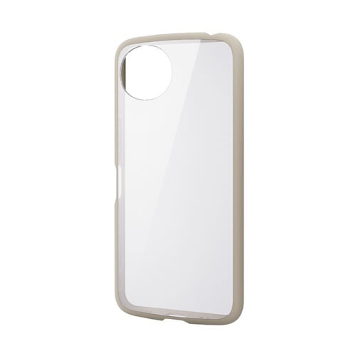 AQUOS wish5 薄型ケース カフェオレ