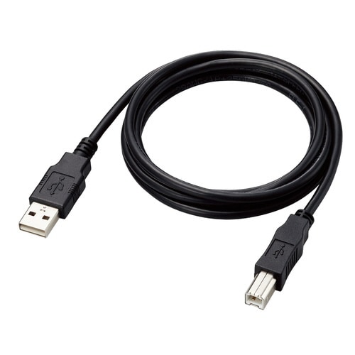 USBケーブルA−B 仕様固定 1.5m ブラック