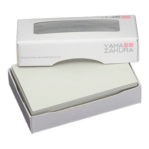 名刺用紙 4号 Yカラー グレー 100枚