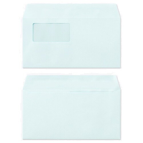 洋長3封筒 窓 A745 ECブルー 1000枚