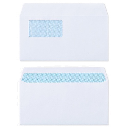 洋長3封筒 紙窓 A 再生ケント 地紋 1000枚