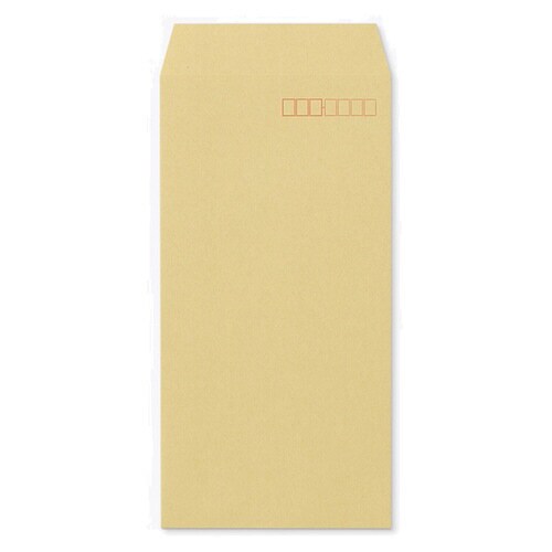 長3封筒 中貼 Gクラフト85 〒枠入 1000枚