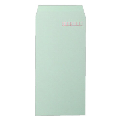 長3封筒 S貼 ヨミニクイグリーン 〒 1000枚