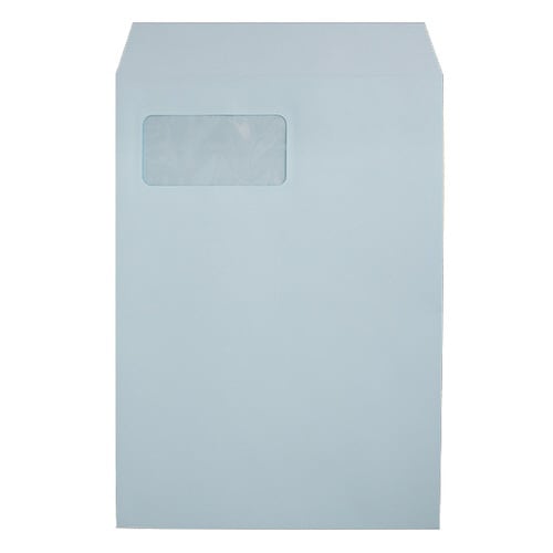 角20封筒 LP対応窓 C ECブルー 500枚