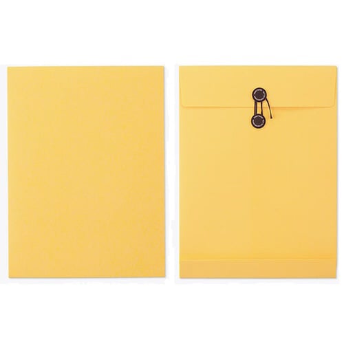 角2 保存袋 マチ付 DXイエロー 厚口 100枚