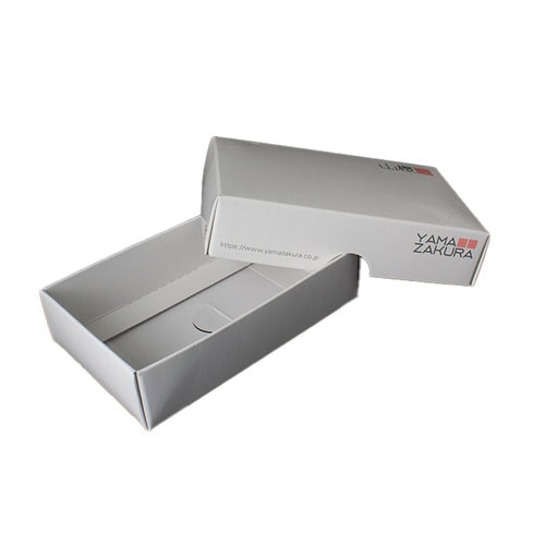 名刺箱 紙箱 B 身蓋式 白 50個