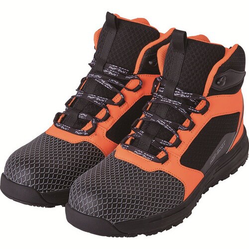 ハイビス プロ安全靴 オレンジ 25.0cm