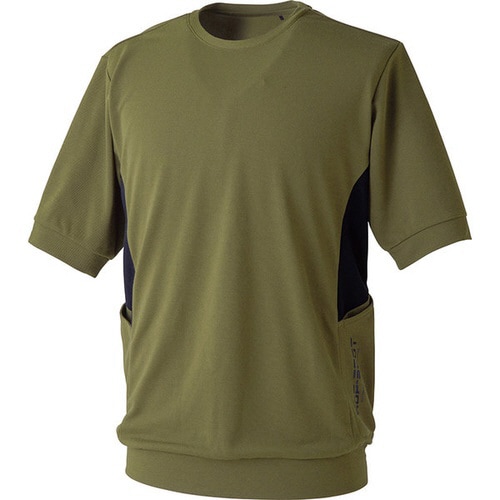 エアライト 半袖Tシャツ オリーブグリーン 5L